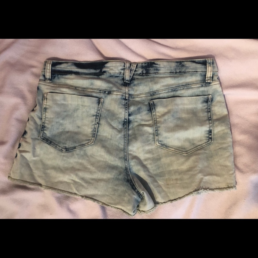 High waisted shorts with American flag - Picture 2 of 3